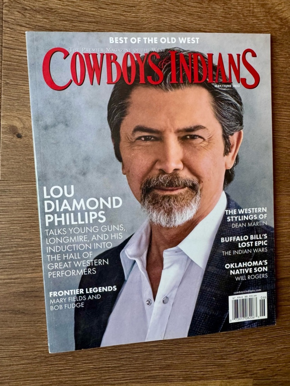 Cowboys & Indians Magazine May/June w/ Lou Diamond Phillips